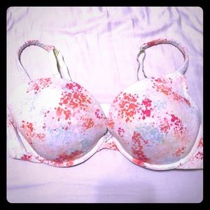 Lane Bryant Cacique Cotton Boost Plunge Bra 40D